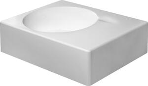 Duravit Scola mosdótál 61.5x46 cm négyszögletes klasszikus-beépíthető fehér 0684600011