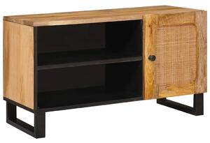 TV szekrény tárolóval Barna 80 x 33 x 46 cm Tömör Mangófát