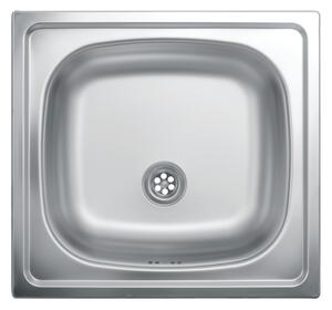 Metalac Quadró 60 egymedencés Inox Mosogatótálca