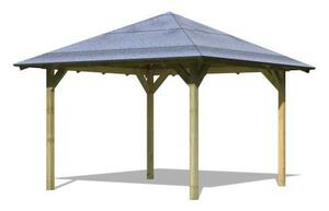 Karibu Cordoba fa kerti pavilon, 289 cm x 289 cm
