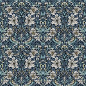 Tapéta Klasszikus virágos díszítés William Morris stílusában, Virágok és növények tapétá, a00232 : Uwalls.hu