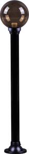 Kaja Astrid kültéri állólámpa 1x60 W fekete-füst színű K-ML-OGROD2000.9KL.DYM