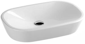Ravak Ceramic mosdótál 60x40 cm ovális mosdótálak fehér XJX01160001