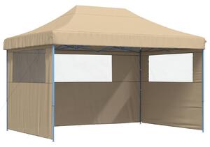 VidaXL Partysátor 279 x 410 x 315 cm, Oxford Szövet, Bézs