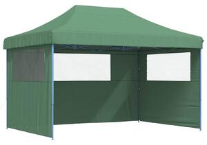 VidaXL Partysátor 279 x 410 x 315 cm, Oxford Szövet, Zöld