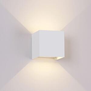 Mantra Davos XL kültéri fali lámpa 2x10 W fehér 7436