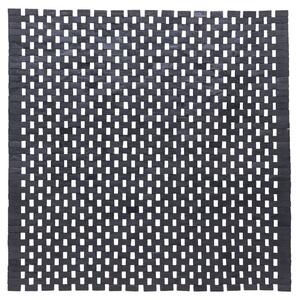 Sealskin Woodblock fürdőszoba szőnyeg 60x60 cm négyzet fekete 800126