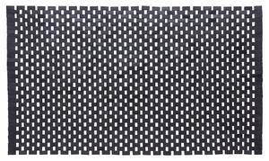Sealskin Woodblock fürdőszoba szőnyeg 90x52 cm négyszögletes fekete 800125