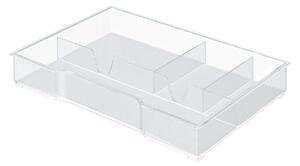 Rendszerező tálca Leitz Plus/Wow Cube fiókos irattárolókhoz, LEITZ, áttetsző (E52150002)