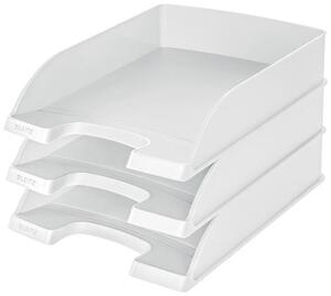Irattálca, műanyag, LEITZ Plus, fehér (E52270001)