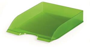 Irattálca, műanyag, DURABLE, Basic, áttetsző zöld (DB1701673017)