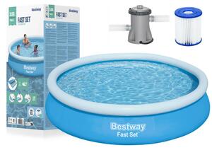 Bestway Fast Set Felfújható Medence - Szűrővel - 366x76cm
