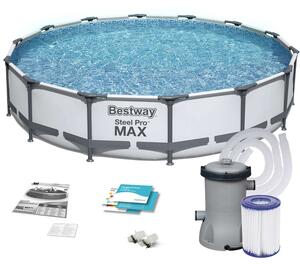 Bestway Steel Pro Max Fémvázas medence szett 427x84cm (8050055)