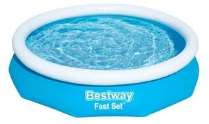 Bestway Fast Set 305x66cm Puhafalú medence vízforgatóval és szűrőbetéttel (CH57458) - kék