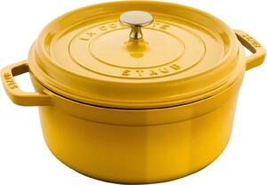 Staub La Cocotte Öntöttvas lábas Ø 26cm 5,5L - Sárga