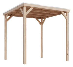 Karibu Cubeco 2. Fa kerti pavilon / modern kerti pavilon 231 cm x 231 cm