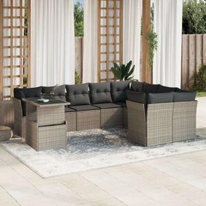 VidaXL Polyrattan Kerti Ülőgarnitúra - 10 részes