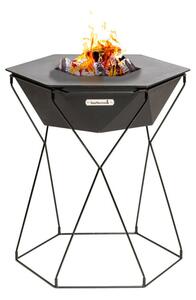 Barbecook BC-WOO-6016 Rila tűzkosár és grill, 80x75x71cm