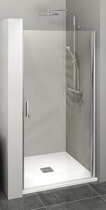 Polysan Zoom Line drzwi prysznicowe 90 cm chrom/szkło przezroczyste ZL1290