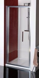 Polysan Lucis Line drzwi prysznicowe 90 cm chrom/szkło przezroczyste DL2815