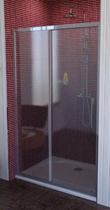 Polysan Lucis Line drzwi prysznicowe 120 cm chrom/szkło przezroczyste DL1215