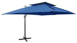 VidaXL Dupla Tetős Konzolos Napernyő - 400x300 cm