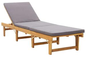 VidaXL Akácfa Napozóágy - 200cm