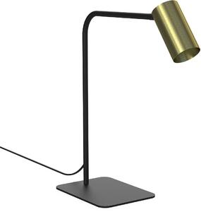 Nowodvorski Lighting Mono asztali lámpa 1x10 W fekete-sárgaréz 7710