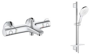 Set zuhany készlet Grohe Vitalio SmartActive 26598000, kád és zuhany csaptelep Grohe Grohtherm 800 34567000