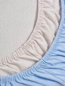 Sinsay - Bavlnené posteľné prestieradlo s gumičkou 2 darab - halványkék