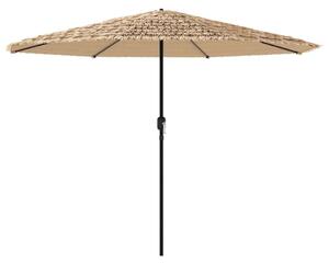 VidaXL Barna Kerti Napernyő - LED Világítással - 388cm