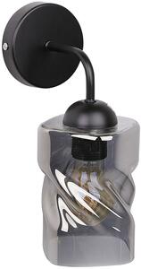 Candellux Felis oldalfali lámpa 1x60 W fekete-füst színű 21-00125