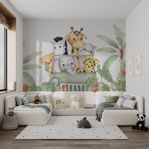 Fotótapéta Aranyos állatok a trópusokon, Fotótapéta állatok, w04413 : Uwalls.hu