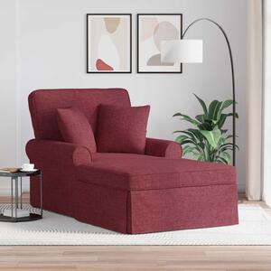 Fotel Loungba Szoknyával párnával Bordó 91 x 157 x 91 cm szövet