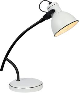 Candellux Zumba asztali lámpa 1x40 W fehér-fekete 41-72085