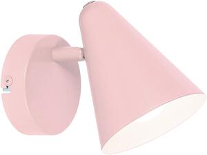 Candellux Amor oldalfali lámpa 1x40 W rózsaszín 91-68781
