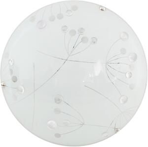 Candellux Floral mennyezet 1x10 W fehér-átlátszó 13-49742