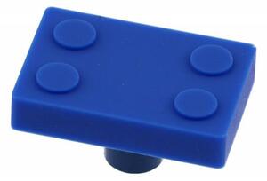 Bútorfogó lego kocka kék UM-BLOCK-NB