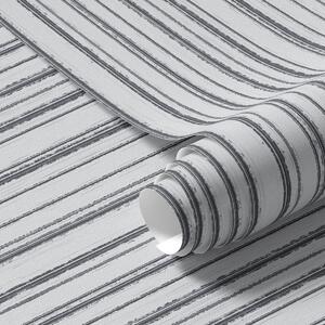 Tapéta Szürke függőleges csíkok fehér alapon, Tapétá geometria, Tapétá geometria csíkok, a00507 : Uwalls.hu