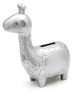 Persely Giraffe – Zilverstad