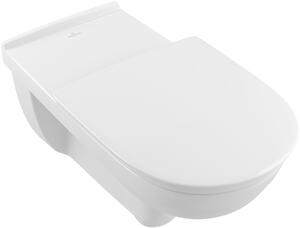 Villeroy & Boch O.Novo Vita miska WC wisząca bez kołnierza dla niepełnosprawnych biała 4601R0R1
