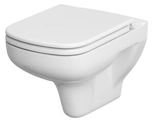 Cersanit Colour zestaw miska WC wisząca CleanOn z deską wolnoopadającą biała K701-042