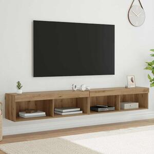 TV Fali Szekrények Panama 2 pcs Artisan tölgy 100 x 30 x 30 cm