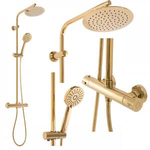 Rea Bliss zuhany készlet fal termosztáttal Igen WARIANT-aranyU-OLTENS | SZCZEGOLY-aranyU-GROHE | arany REA-P8806