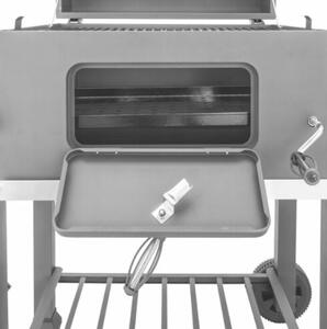 Mirpol MIR4525 Premium szenes grill fedővel