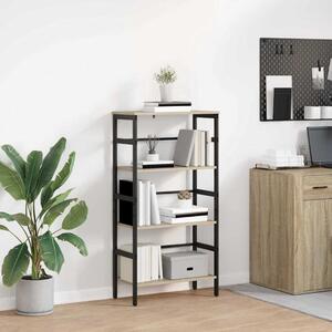 Könyvespolc Sonoma tölgy 60 x 29,5 x 115 cm Faanyag