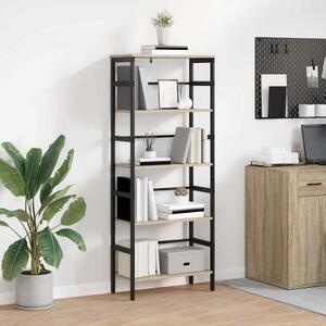 Könyvespolc Sonoma tölgy 60 x 29,5 x 149 cm Faanyag