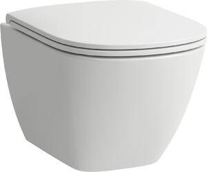 Laufen Lua miska WC wisząca bez kołnierza biały połysk H8200830000001