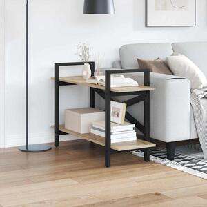 Könyvespolc Sonoma tölgy 100 x 33,5 x 64 cm Faanyag