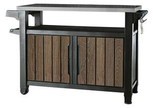 Decocoat unity műanyag xl kerti grill asztal 207l